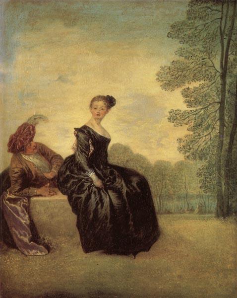 Jean-Antoine Watteau A Capricious Woman